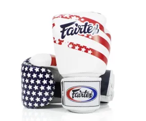 泰拳拳套 Thai Boxing Gloves : Fairtex BGV1  USA Flag Limited Edition